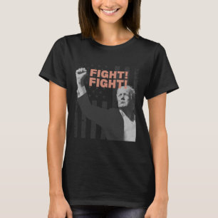 Camiseta Donald Trump 2024 Sobreviveu A Tiros Na Manifestaç