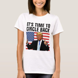 CAMISETA DONALD TRUMP 2024 TIME TO CIRCULAR DE VOLTA A T-SH