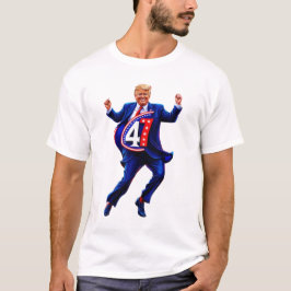 Camiseta Donald Trump 2024 Vencedor Presidencial 47