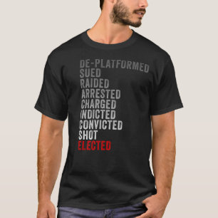 Camiseta Donald Trump 2024 Vitória Após Lutas