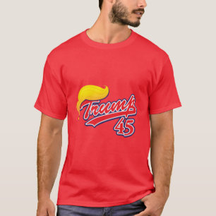 Camiseta Donald trump 45º Presidente dos EUA