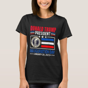 Camiseta Donald Trump 47º Dia da Inauguração do Presidente 