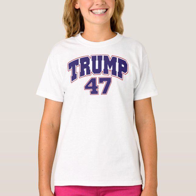 Camiseta Donald Trump 47 (Frente)