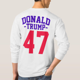 Camiseta Donald Trump 47 Eleição Presidencial 2024