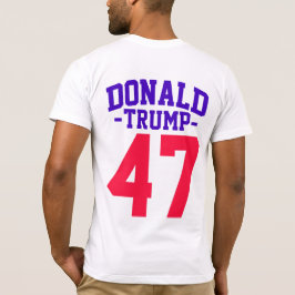 Camiseta Donald Trump 47 Eleição Presidencial 2024