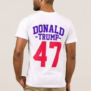 Camiseta Donald Trump 47 Eleição Presidencial 2024