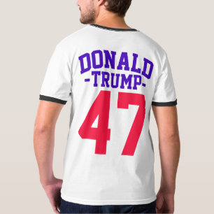 Camiseta Donald Trump 47 Eleição Presidencial 2024