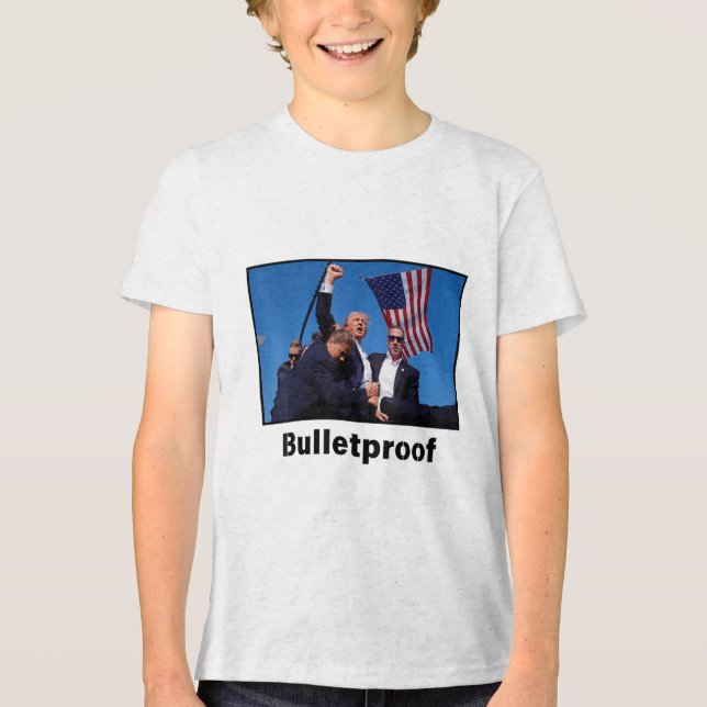 Camiseta Donald Trump à prova de bala 2024 (Frente)
