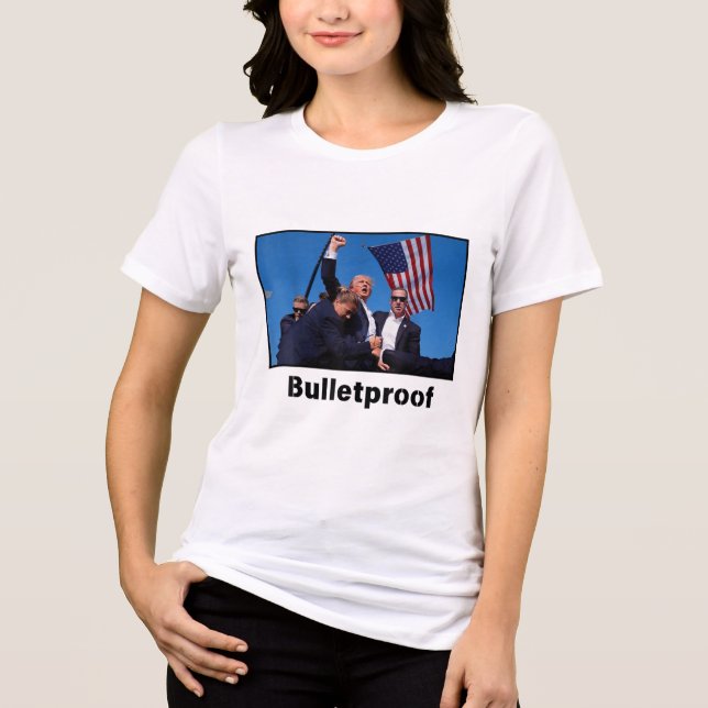 Camiseta Donald Trump à prova de bala 2024 (Frente)