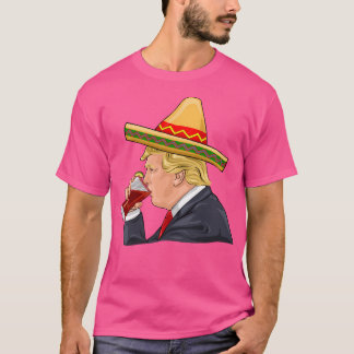 Camiseta Donald Trump Bebendo Michelada