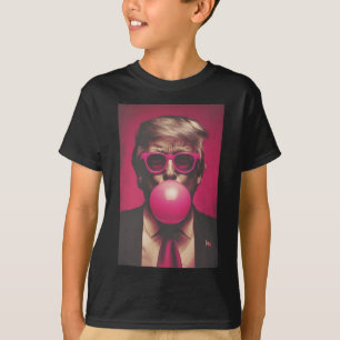 Camiseta Donald Trump Bubble Gum 2024