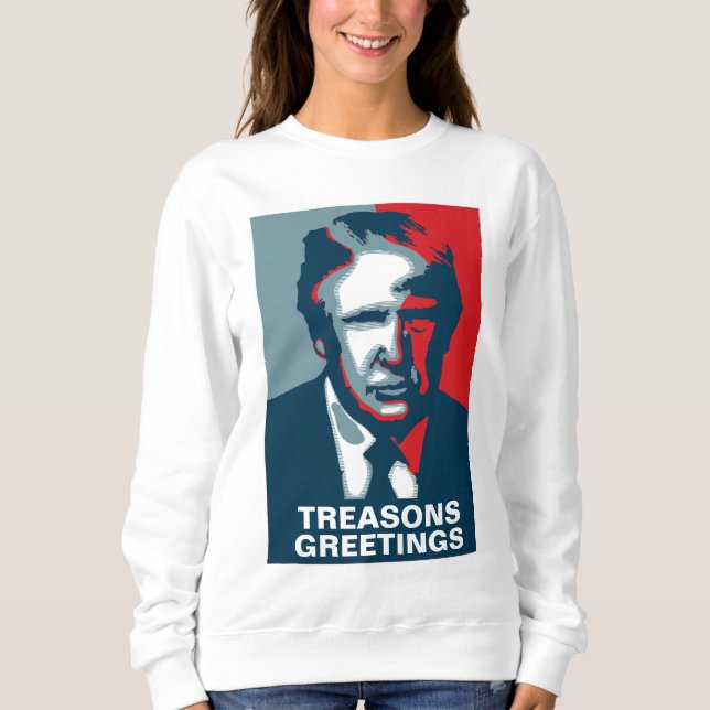 Camiseta Donald Trump de Natal Feio (Frente)