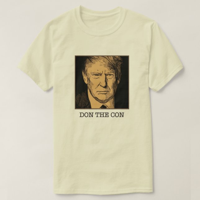 Camiseta Donald Trump Don o engodo (Frente do Design)