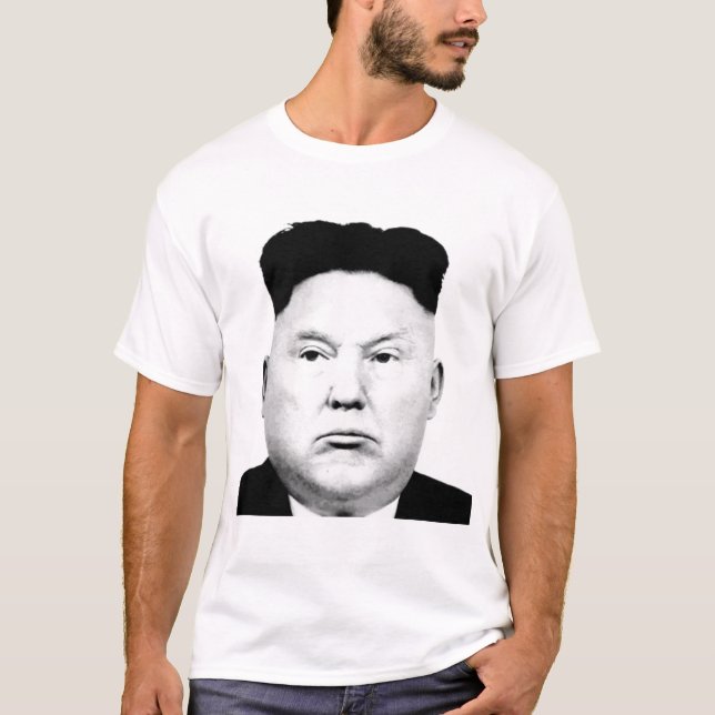 Camiseta Donald Trump e Kim Jong Un (Frente)
