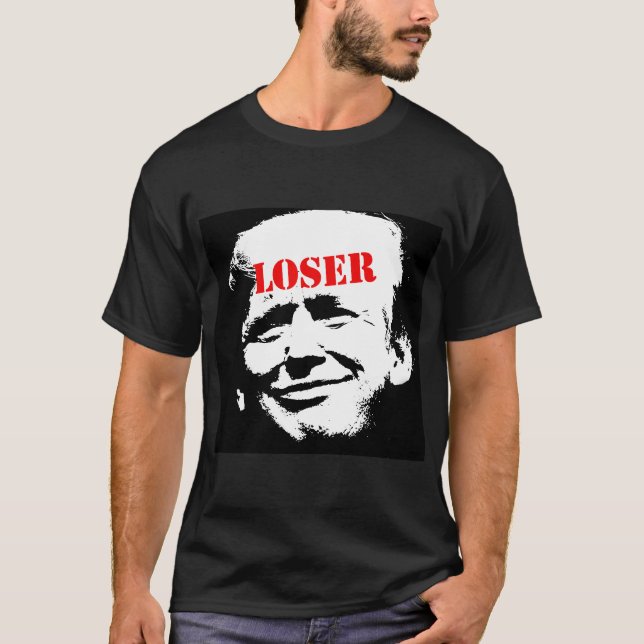 Camiseta Donald Trump É Um Perdedor (Frente)