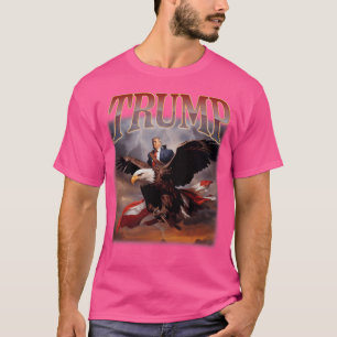 Camiseta Donald Trump Eagle Presidente dos Estados Unidos 2