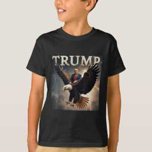 Camiseta Donald Trump Eagle Presidente dos EUA
