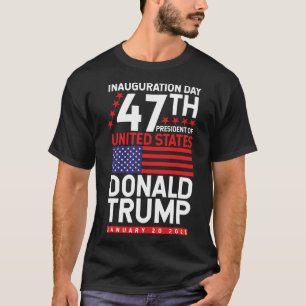 Camiseta Donald Trump Ganhou A Inauguração Eleitoral 2024 H