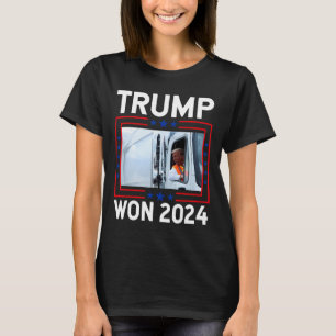 Camiseta Donald Trump Ganhou a Inauguração Eleitoral de 202