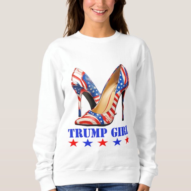 CAMISETA DONALD TRUMP GIRL (Frente)