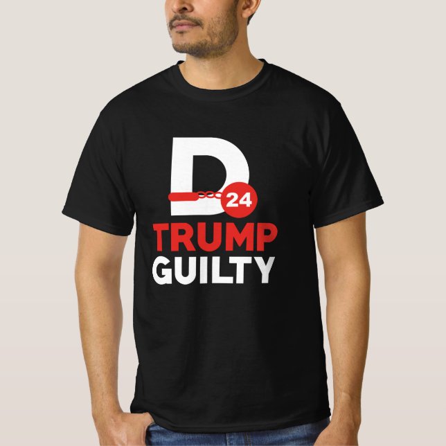 Camiseta Donald Trump Guilty (Frente)