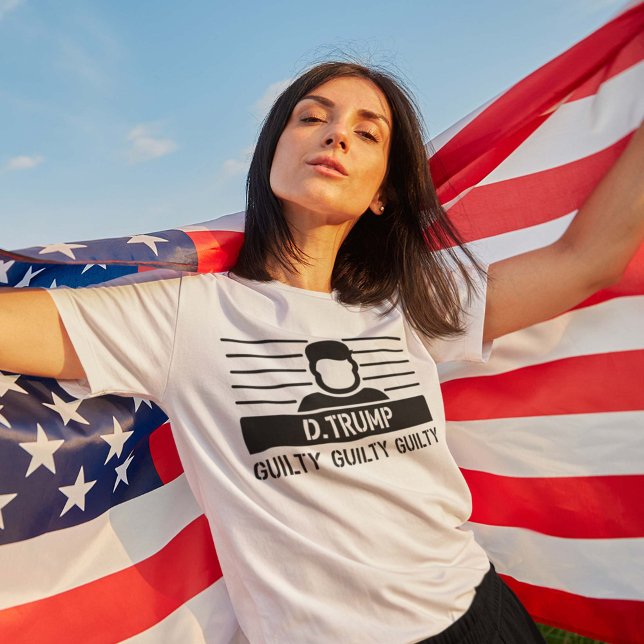 Camiseta Donald Trump Guilty (Criador carregado)