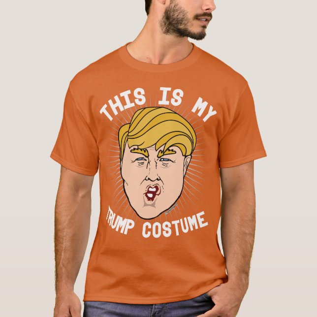 Camiseta Donald Trump Halloween Costume (Frente)