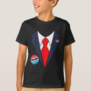 Camiseta Donald Trump Halloween Costume Crianças Engraçadas