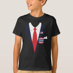 Camiseta Donald Trump Halloween Costume Crianças Engraçadas