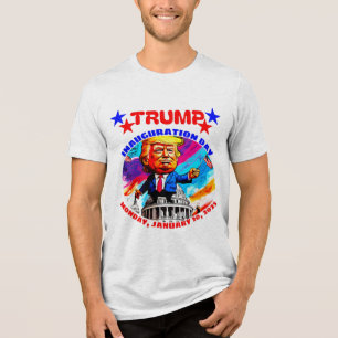 CAMISETA DONALD TRUMP - INAUGURAÇÃO 2025