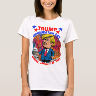 CAMISETA DONALD TRUMP INAUGURATION DAY 2025