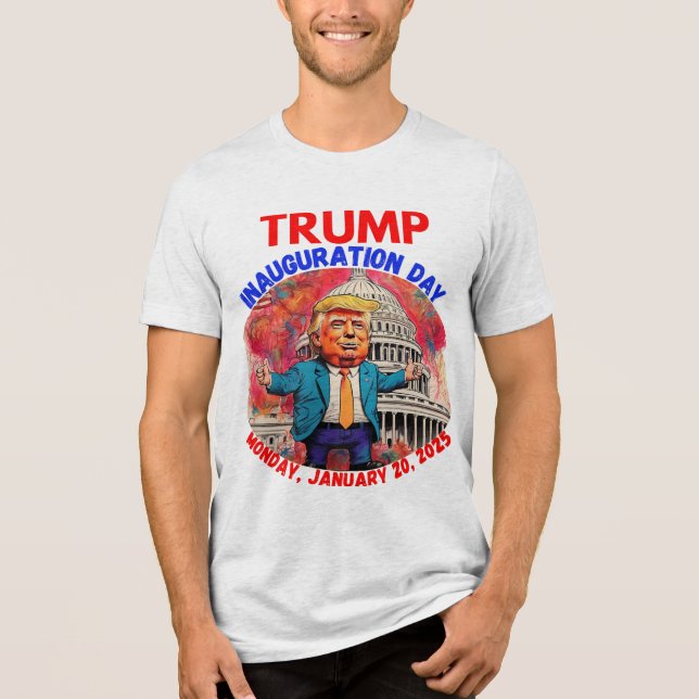 CAMISETA DONALD TRUMP INAUGURATION DAY 2025 (Frente)