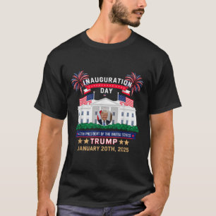 Camiseta Donald Trump Inauguration Day 2025 47th Presidente