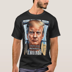 Camiseta Donald Trump Indicou que o trava para cima e que l