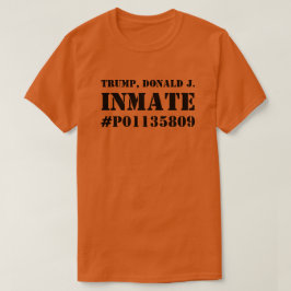 Camiseta Donald Trump Inmate P01135809