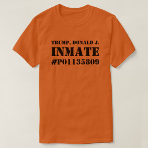 Camiseta Donald Trump Inmate P01135809