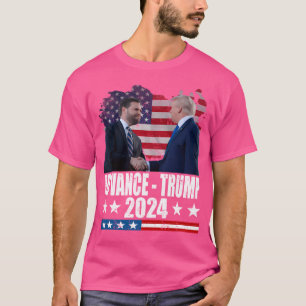 Camiseta Donald Trump J.D. Vance Leva a América de volta