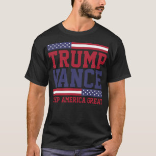 Camiseta Donald Trump Jd Vance 2024 Keep America Excelente