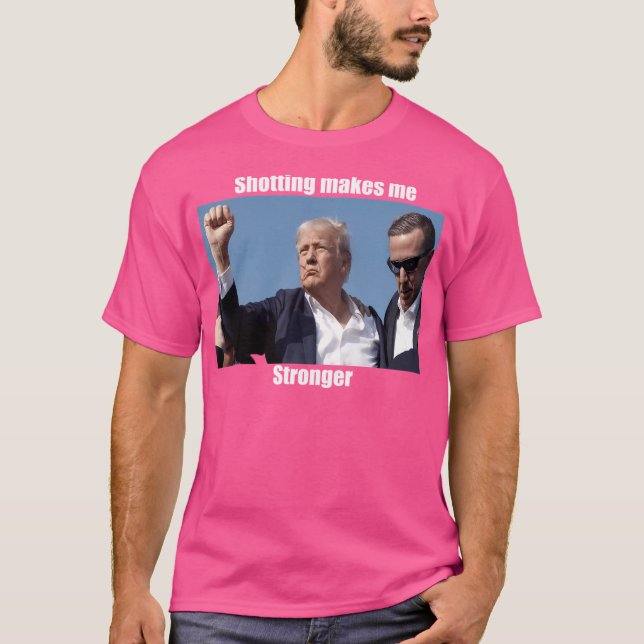 Camiseta Donald Trump Me Torna Mais Forte (Frente)