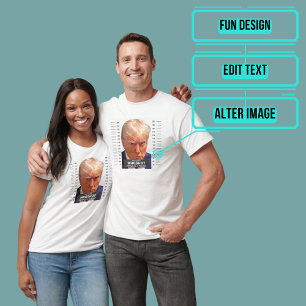 Camiseta Donald Trump Mug O Trava Cores