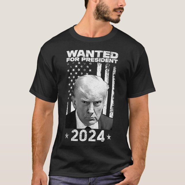 Camiseta Donald Trump Mug Queria Nos Eua. Presidente 20 (Frente)
