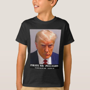 Camiseta Donald Trump Mug Shot