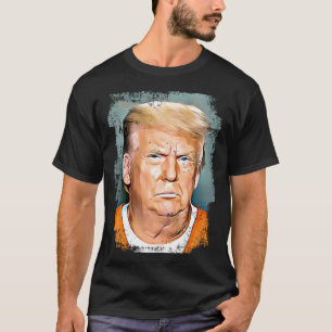 Camiseta Donald Trump Mugshot 2023 Trump Mugshot Shirt F