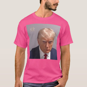 Camiseta Donald Trump Mugshot - Atlanta Georgia 82423