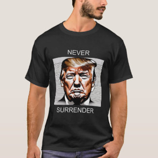 Camiseta Donald Trump Mugshot Nunca Renderize 2024