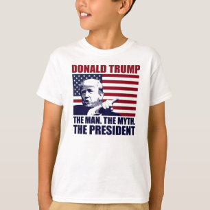 Camiseta Donald Trump o homem o mito o presidente