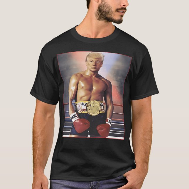 Camiseta Donald Trump O Profeta Laranja (Frente)