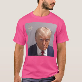 Camiseta Donald Trump Oficial Mugshot 2023