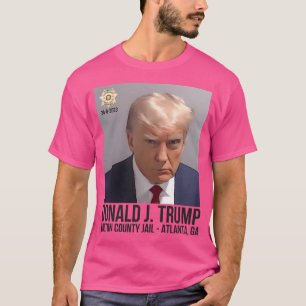 Camiseta Donald Trump Oficial Mugshot Fulton