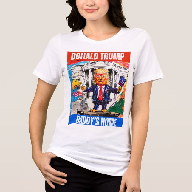 CAMISETA DONALD TRUMP - PAI HOME (Frente)